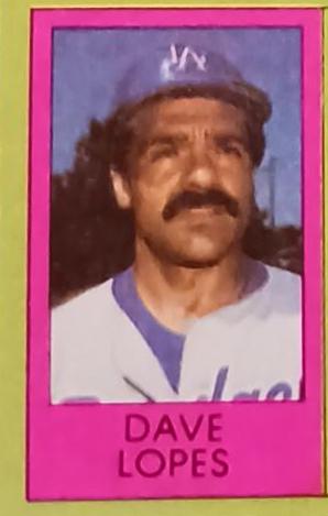 Bill Buckner, Greg Luzinski, Dave Lopes #55, 74, 92