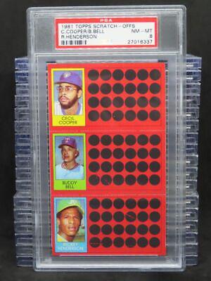 Buddy Bell, Cecil Cooper, Rickey Henderson