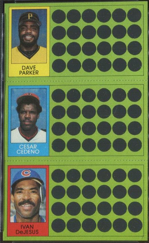 Cesar Cedeno, Dave Concepcion, Dave Parker