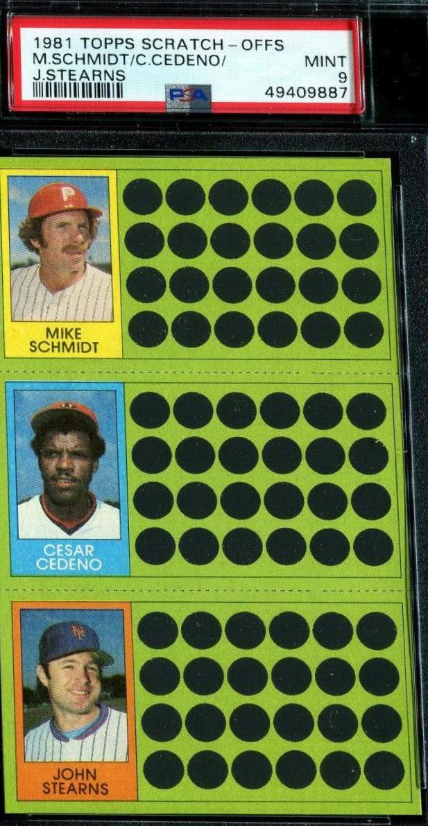 Cesar Cedeno, John Stearns, Mike Schmidt