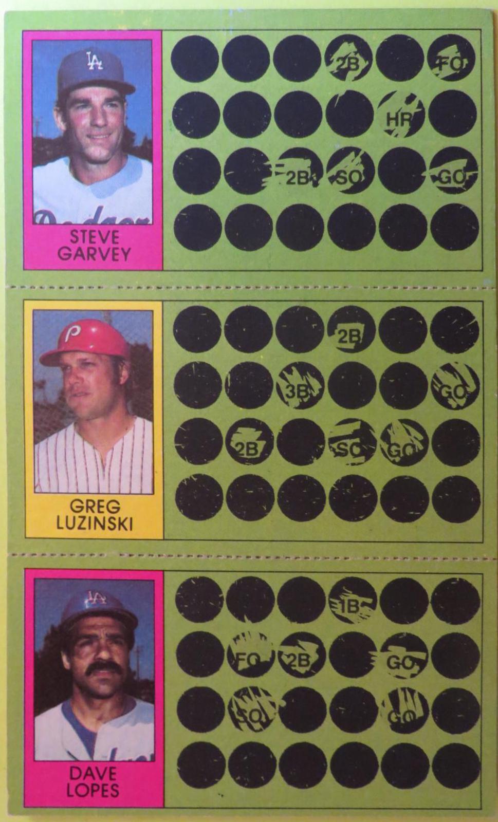 Dave Lopes, Greg Luzinski, Steve Garvey