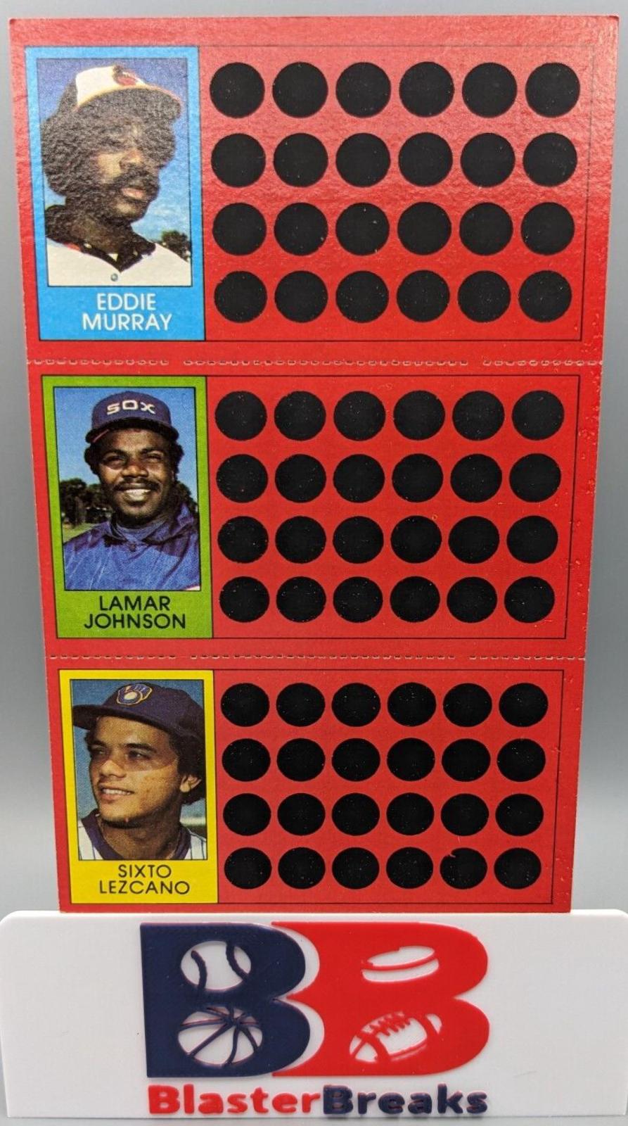 Eddie Murray, Lamar Johnson, Sixto Lezcano