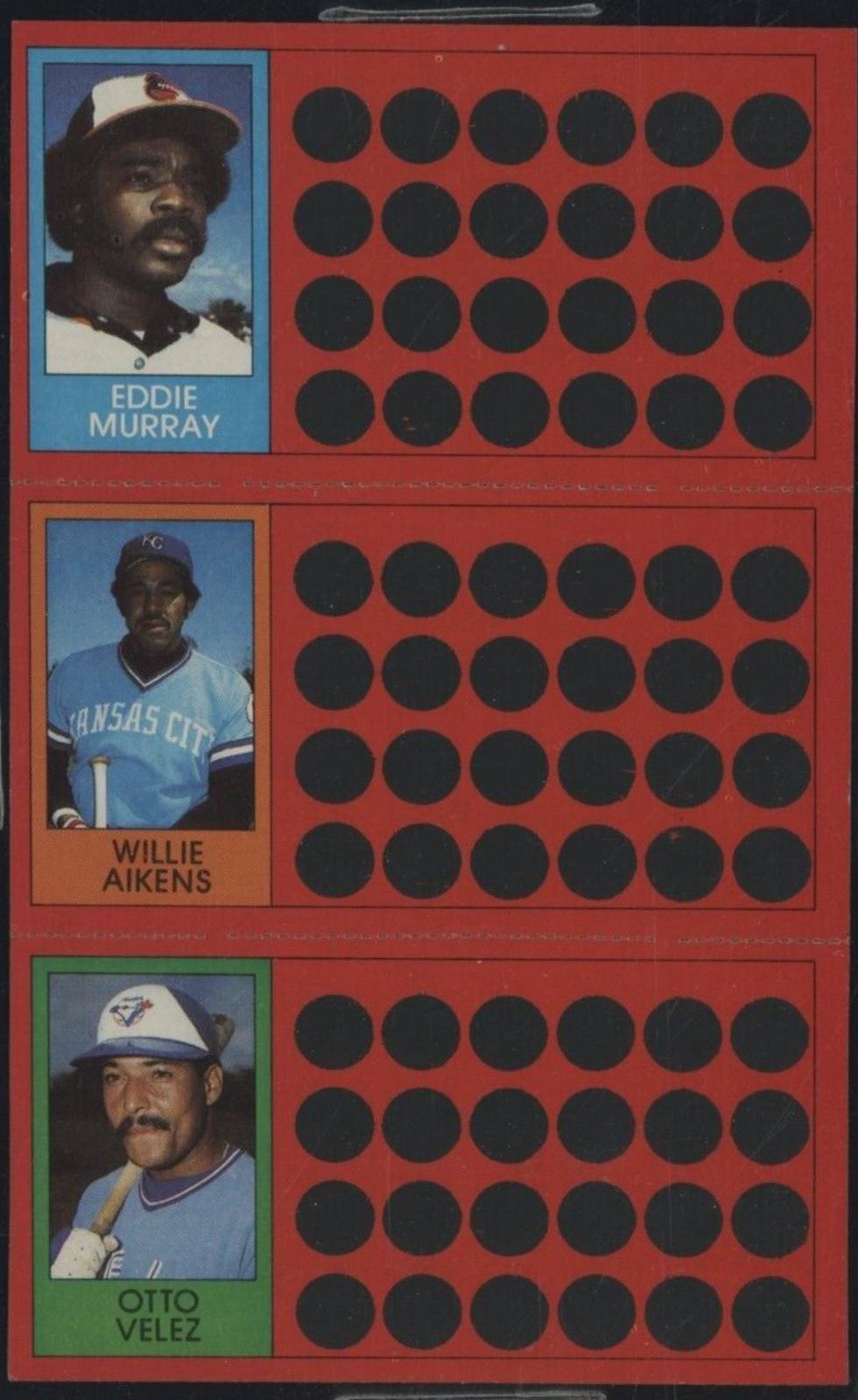 Eddie Murray, Otto Velez, Willie Aikens