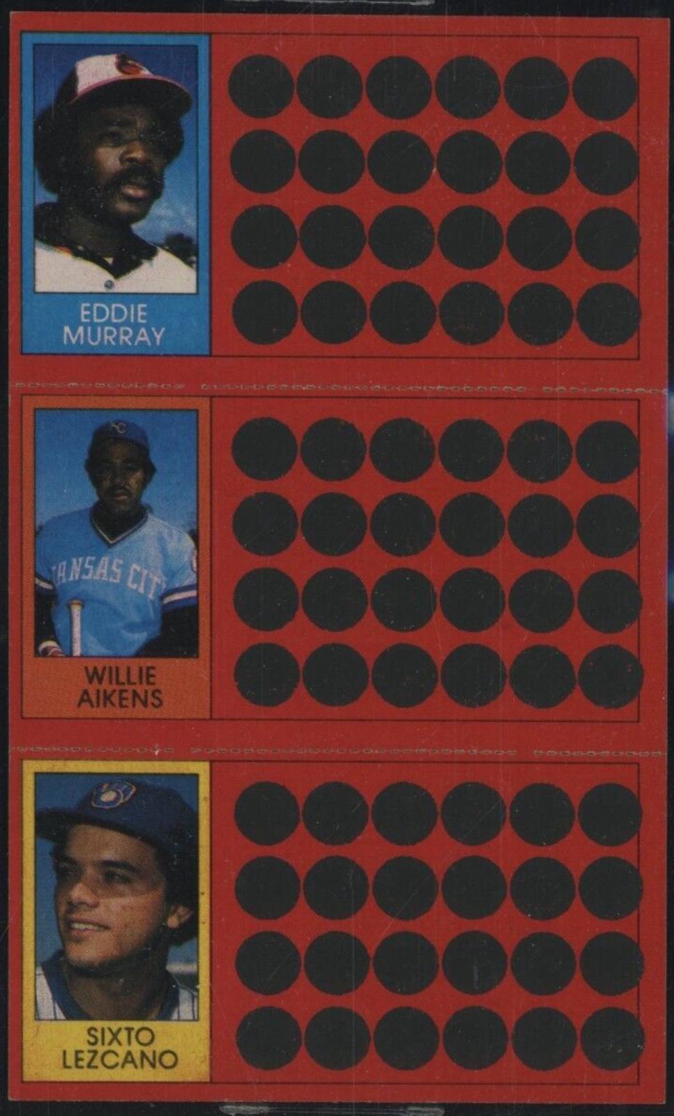 Eddie Murray, Sixto Lezcano, Willie Aikens