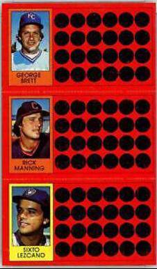 George Brett, Rick Manning, Sixto Lezcano