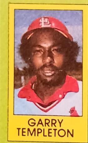 Johnny Bench, Garry Templeton, Vida Blue #64, 82, 108
