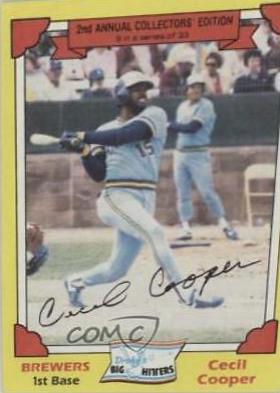 Cecil Cooper #9
