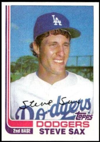 Steve Sax #103T