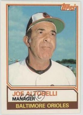Joe Altobelli #3T