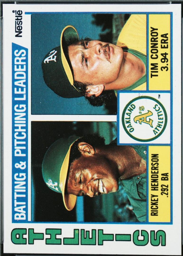 Athletics Batting & Pitching Leaders #156