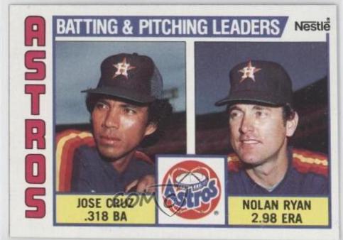 Jose Cruz, Nolan Ryan #66
