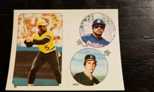 Bill Madlock [Jackson, Warren] #99/102B/288B