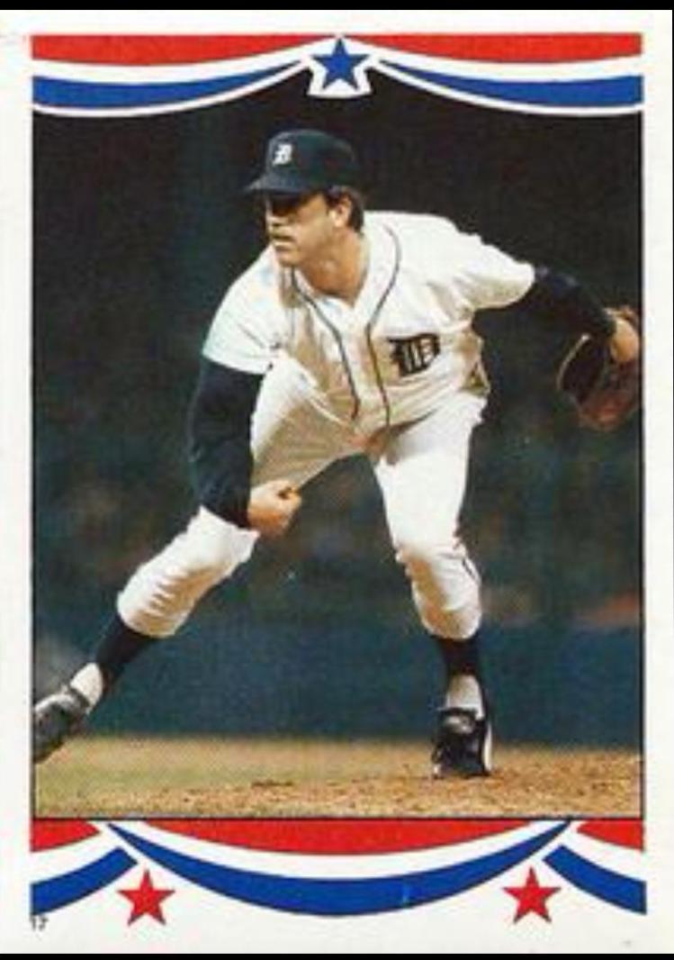 Milt Wilcox [1984 World Series] #17