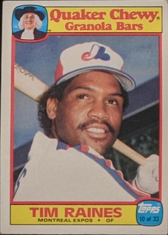Tim Raines #10