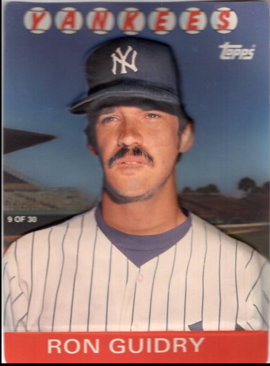 Ron Guidry #9