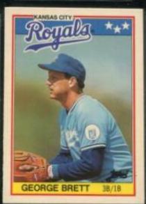 George Brett [Tiffany] #7