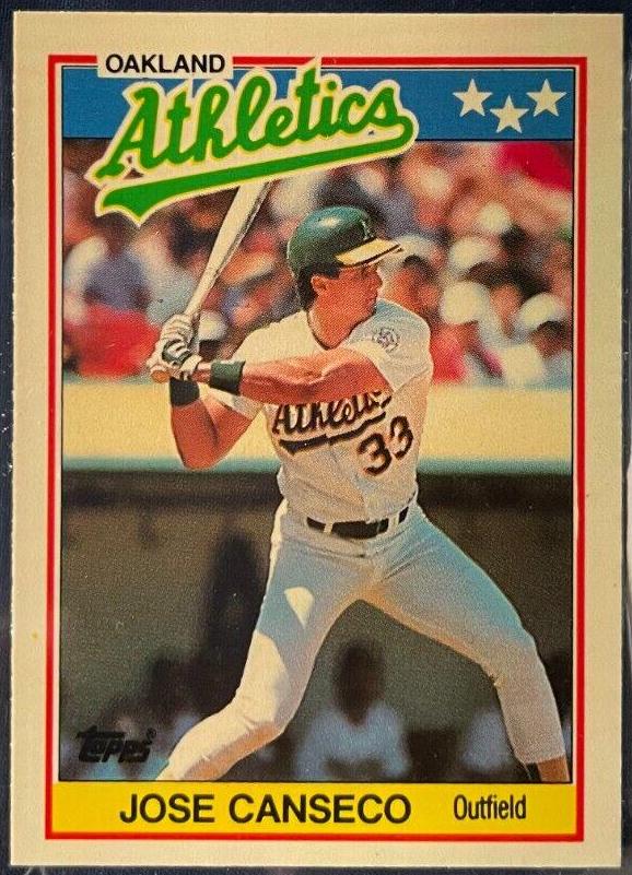 Jose Canseco [Tiffany] #10