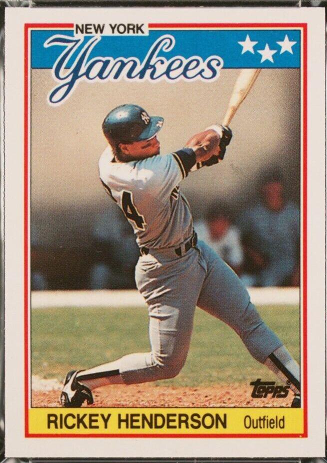 Rickey Henderson [Tiffany] #31