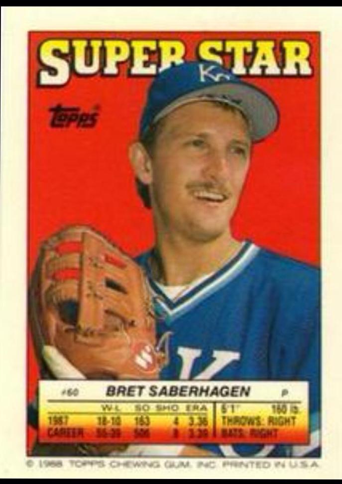 Bret Saberhagen #60