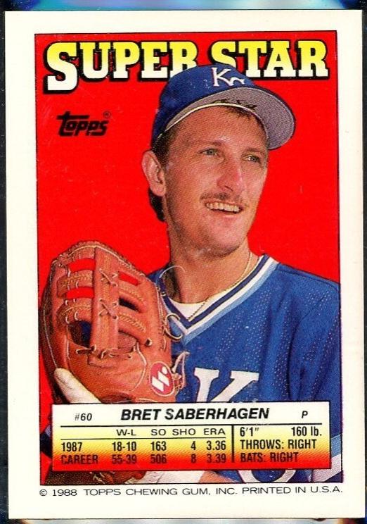 Bret Saberhagen, Mike Schmidt