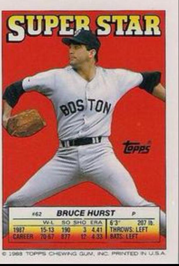 Bruce Hurst #62