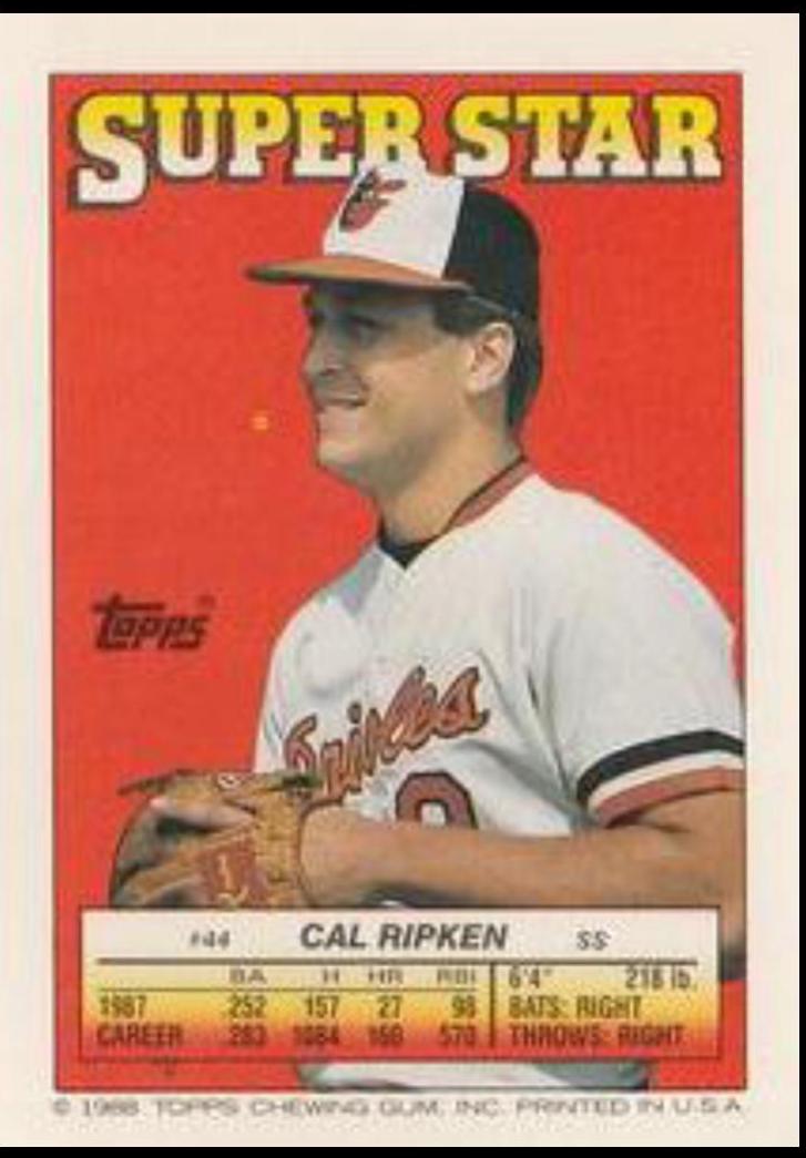 Cal Ripken #44
