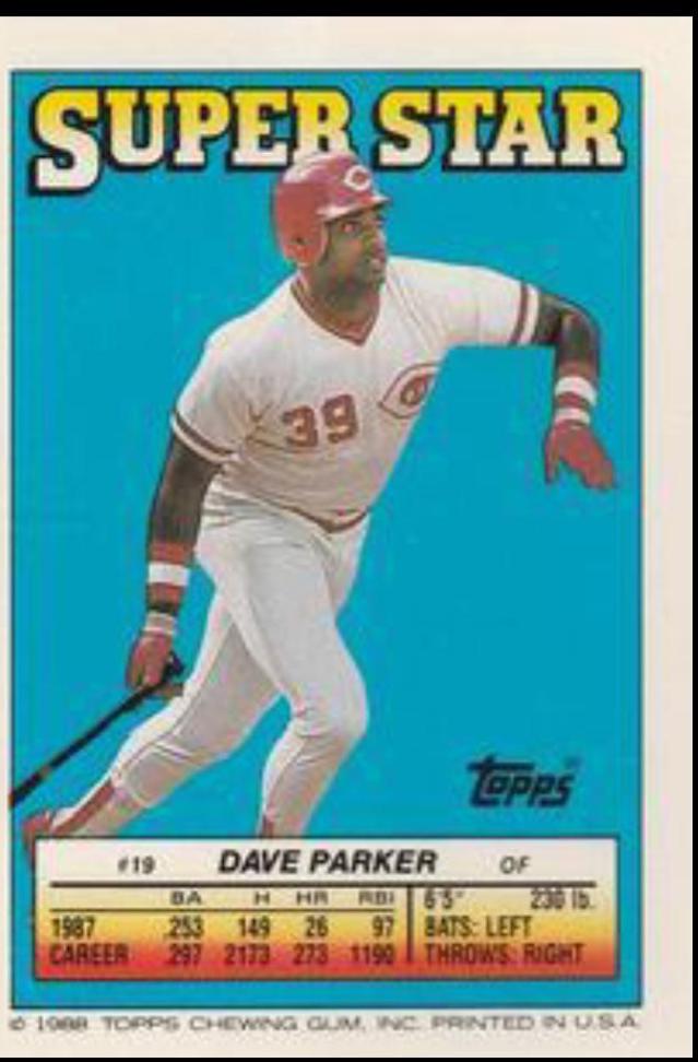Dave Parker #19
