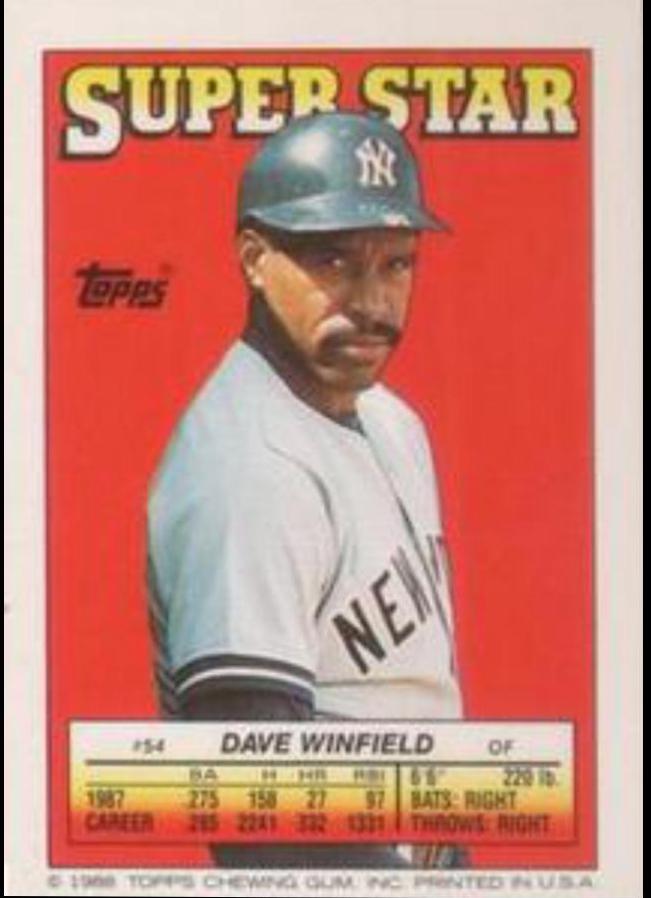 Dave Winfield #54