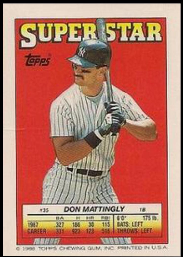 Don Mattingly #35
