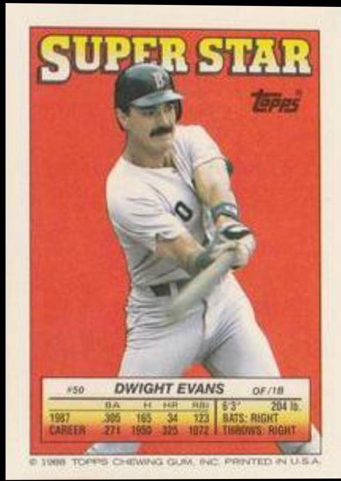 Dwight Evans #50