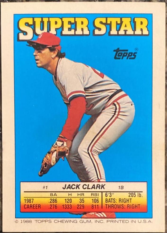Jack Clark #1