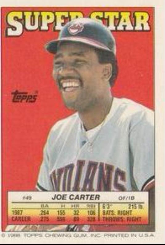 Joe Carter #49