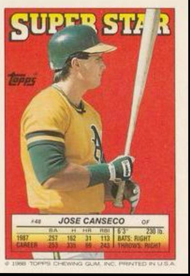 Jose Canseco #48