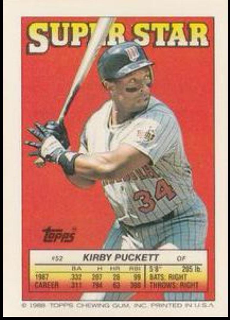 Kirby Puckett #52