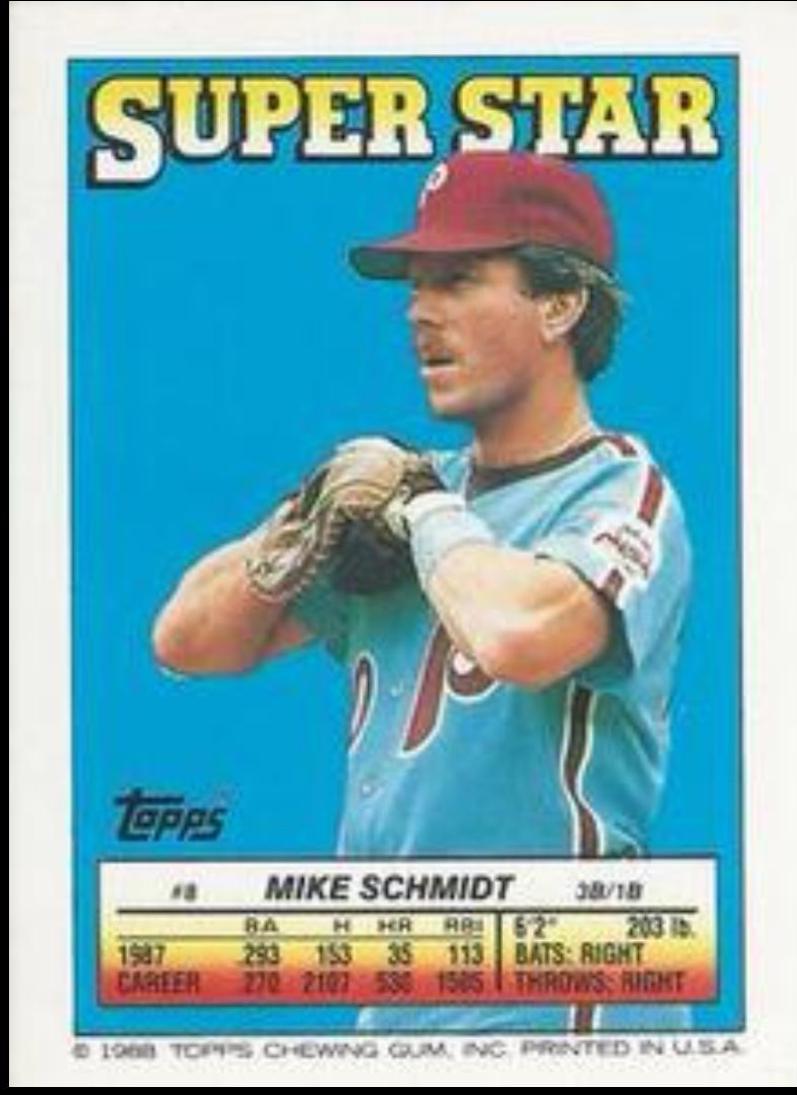 Mike Schmidt #8