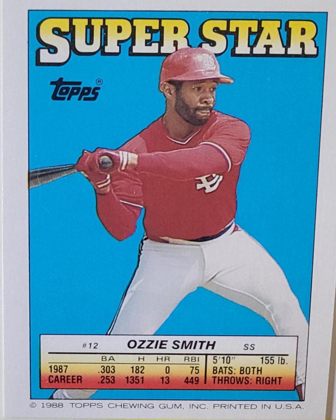 Ozzie Smith #12