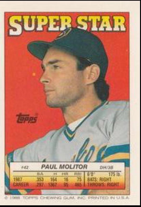 Paul Molitor #42