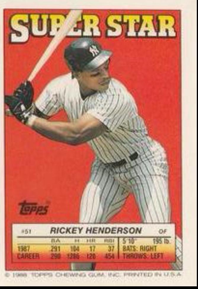 Rickey Henderson #51