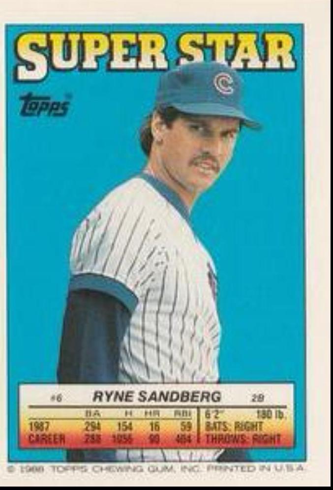 Ryne Sandberg #6