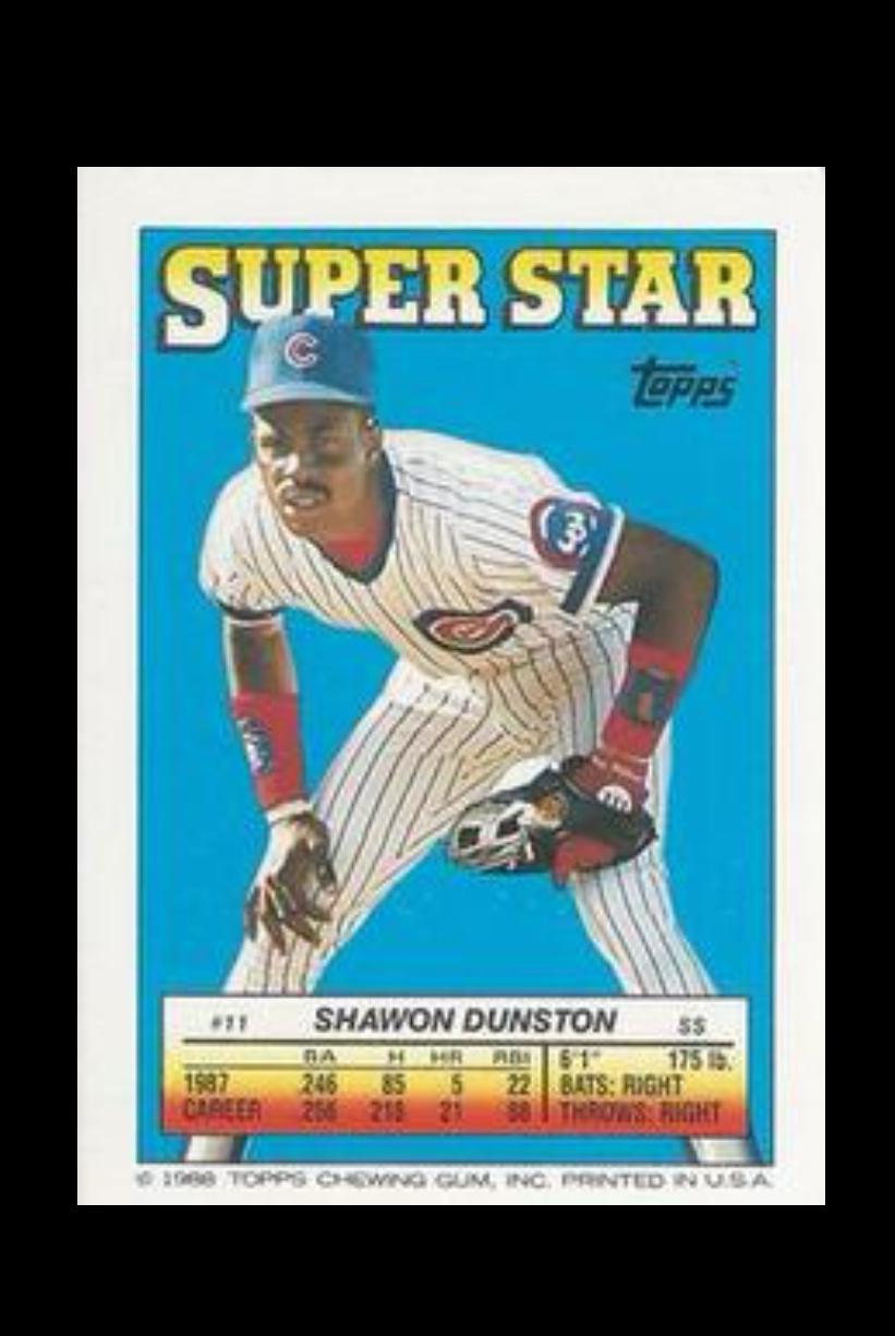 Shawon Dunston #11