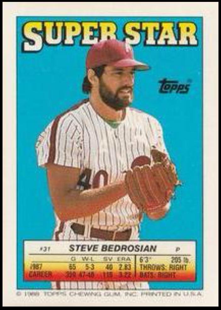 Steve Bedrosian #31