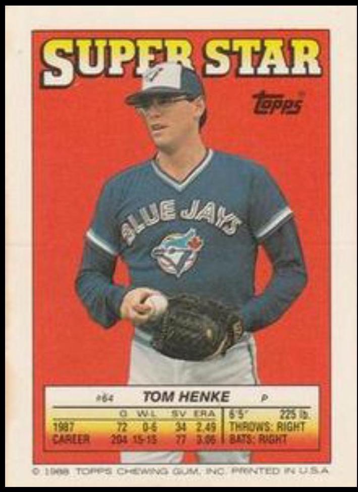 Tom Henke #64