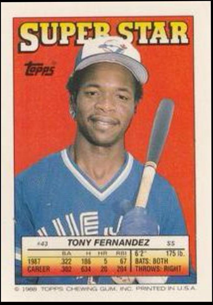 Tony Fernandez #43