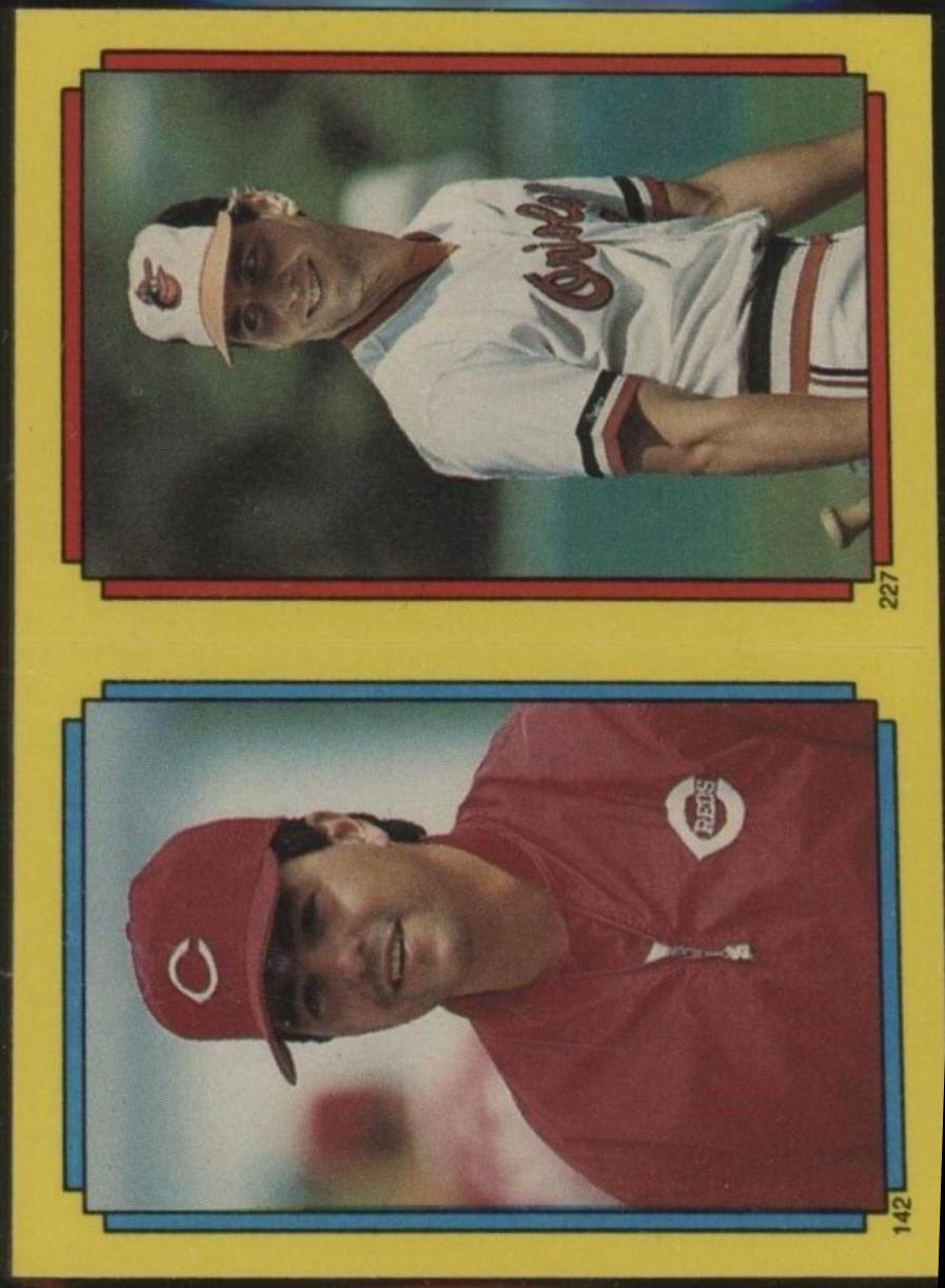 Wade Boggs, J. Franco, B. Ripken