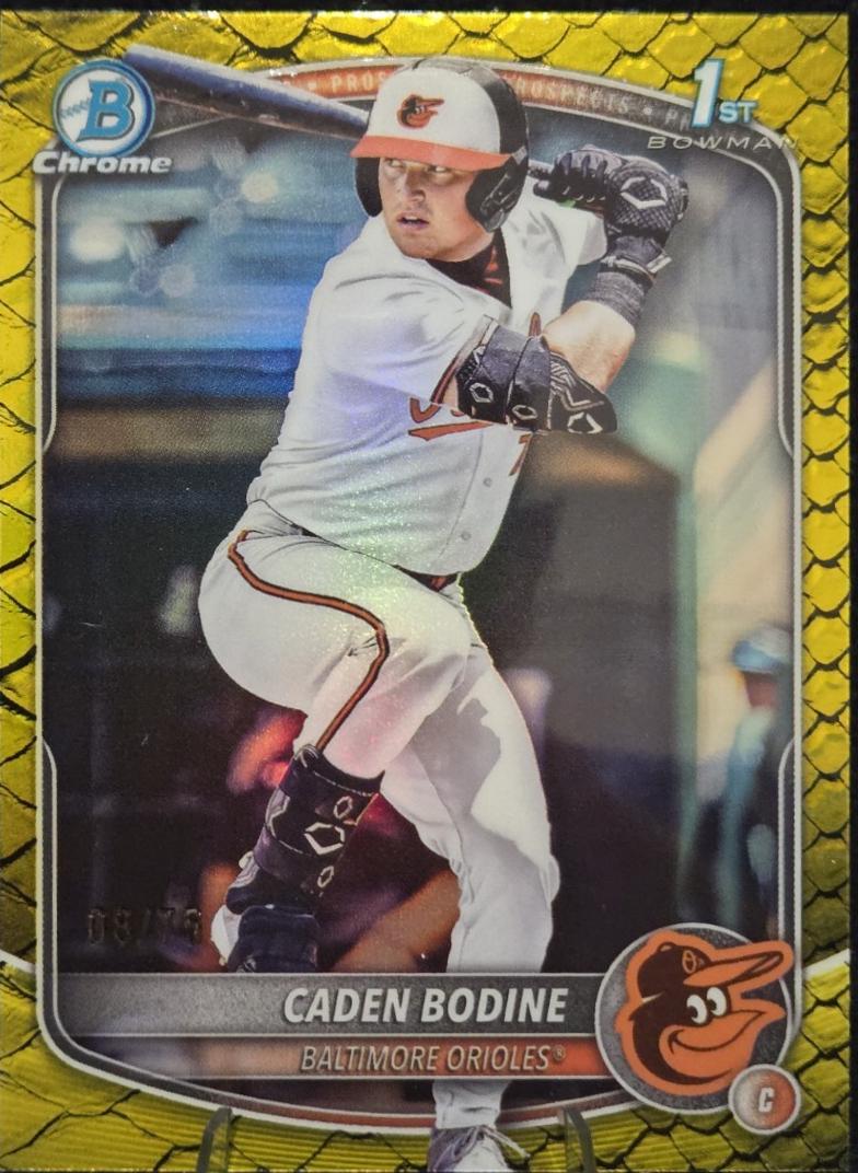 Caden Bodine [Yellow Reptilian Refractor] #BDC-63