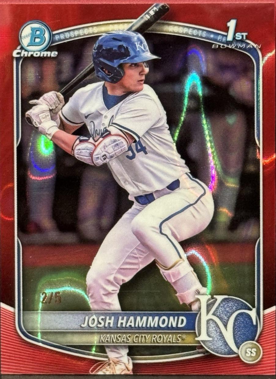 Josh Hammond [Red Lava Refractor] #BDC-185