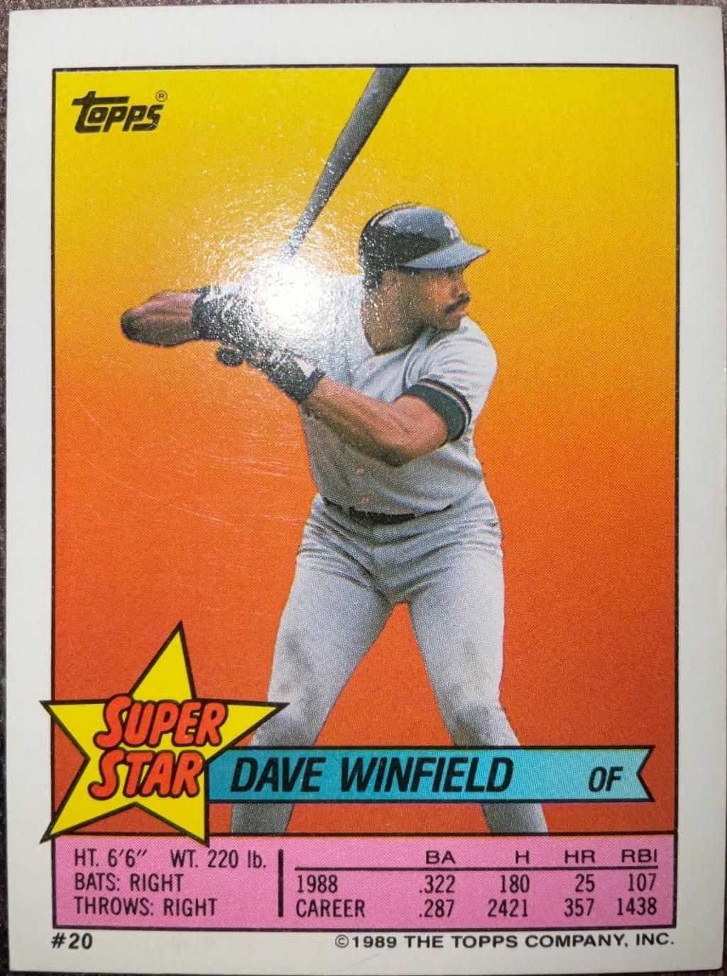 Dave Winfield #20