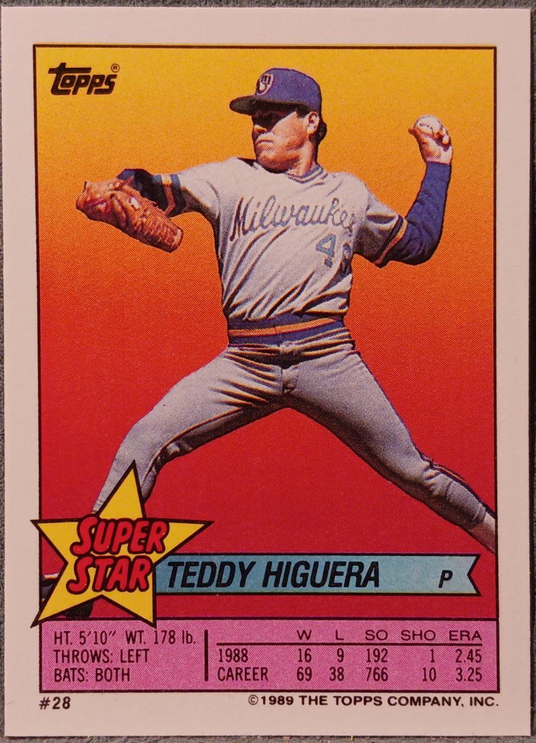 Teddy Higuera #28