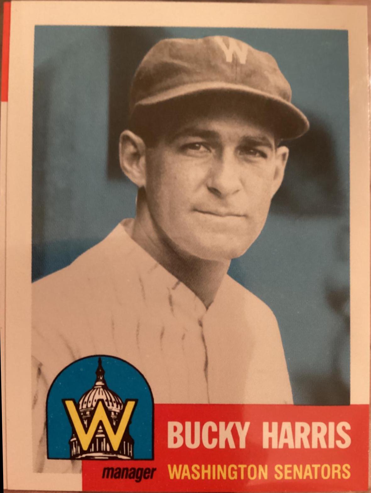 Bucky Harris #313
