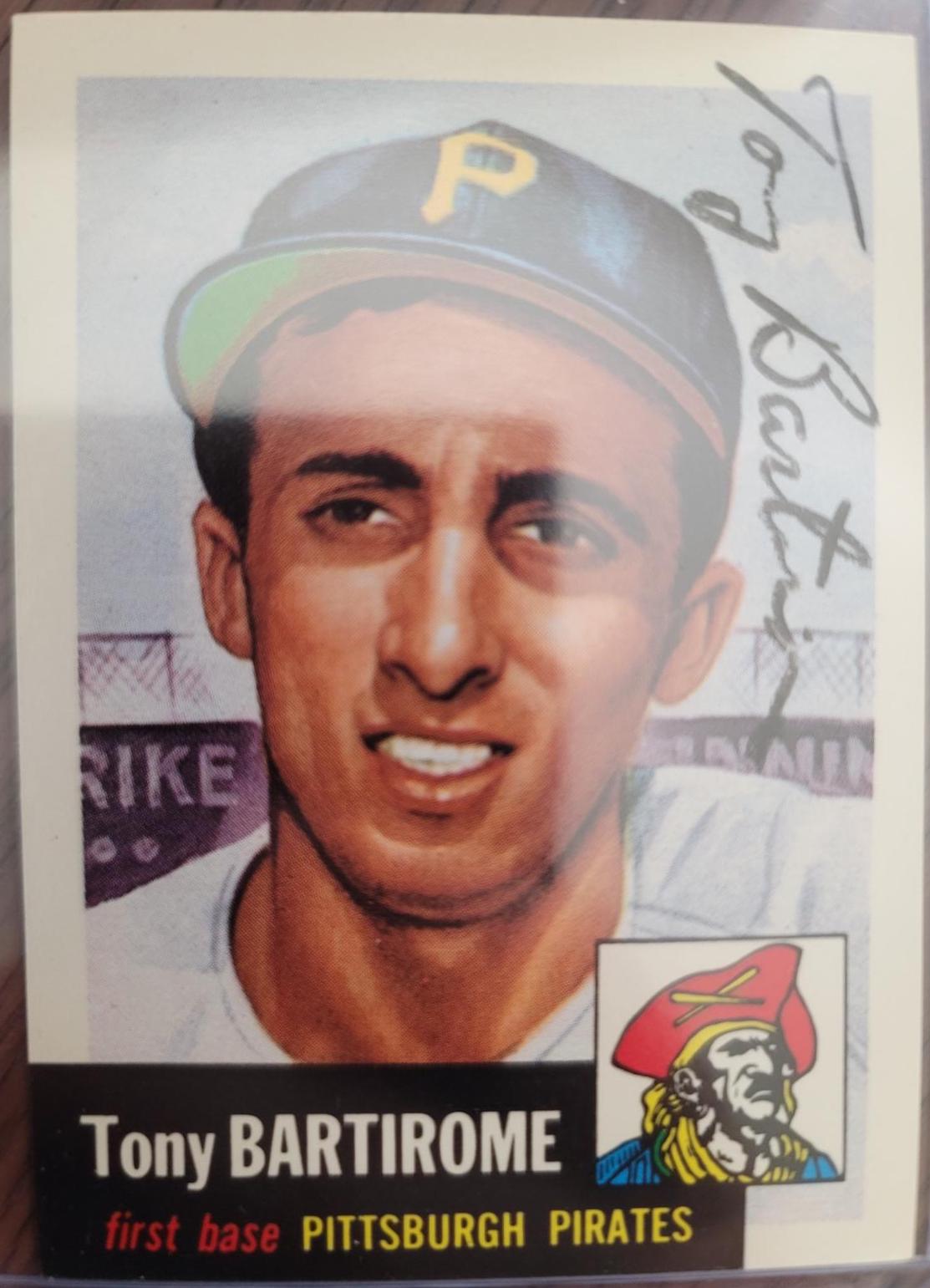 Tony Bartirome [Signed] #71